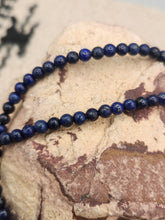 Load image into Gallery viewer, LAPIS PENDANT & EARRINGS SET - TEARDROP