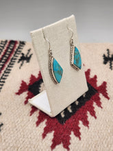 Load image into Gallery viewer, KINGMAN TURQUOISE EARRINGS