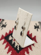 Load image into Gallery viewer, LABRADORITE 2 STONE EARRINGS