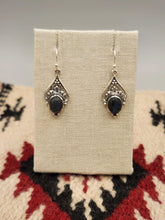 Load image into Gallery viewer, LABRADORITE LONG EARRINGS
