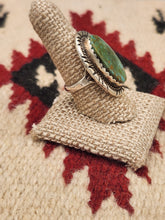 Load image into Gallery viewer, GREEN TURQUOISE RING - SIZE 9 - LaRose GANADONEGRO