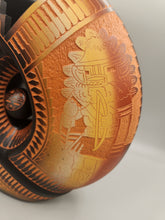 Load image into Gallery viewer, ETCHWARE KACHINA PILLOW POT POTTERY - DIANE ARAGON- #1