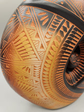 Load image into Gallery viewer, ETCHWARE KACHINA PILLOW POT POTTERY - DIANE ARAGON- #1