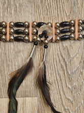 Load image into Gallery viewer, 3 STRAND HORN CHOKER - LINDA LEE