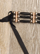 Load image into Gallery viewer, 3 STRAND HORN CHOKER - LINDA LEE