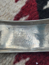 Load image into Gallery viewer, WOLF OVERLAY STERLING SILVER CUFF BRACELET- TOMMY & ROSITA SINGER