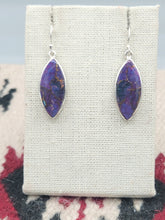 Load image into Gallery viewer, PURPLE COPPER TURQUOISE EARRINGS