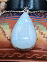 Load image into Gallery viewer, MOONSTONE NECKLACE & EARRINGS SET - TEARDROP
