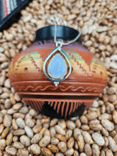 Load image into Gallery viewer, MOONSTONE NECKLACE & EARRINGS - TEARDROP