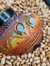 Load image into Gallery viewer, MOONSTONE NECKLACE & EARRINGS - TEARDROP