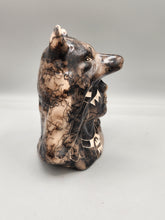 Load image into Gallery viewer, HORSEHAIR SCULPTURE - MEDICINE MAN WITH WOLF - TOM VAIL JR