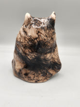 Load image into Gallery viewer, HORSEHAIR SCULPTURE - MEDICINE MAN WITH WOLF - TOM VAIL JR