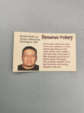 Load image into Gallery viewer, COLORED HORSEHAIR ETCHED POTTERY - RONALD SMITH