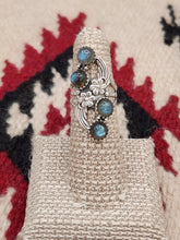 Load image into Gallery viewer, LABRADORITE RING - SIZE 6 & 9