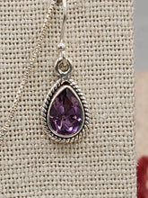 Load image into Gallery viewer, AMETHYST OVAL PENDANT SET