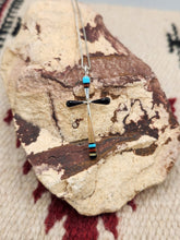 Load image into Gallery viewer, ZUNI INLAY CROSS NECKLACE - SYLVESTER NOCHE