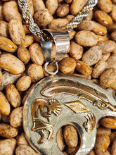 Load image into Gallery viewer, STERLING SILVER/12KGF BEAR PENDANT - MARK YAZZIE