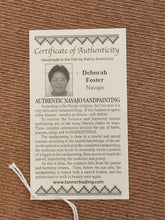 Load image into Gallery viewer, SANDPAINTING - BLESSING WAY WITH YEI'S - DEBORAH FOSTER