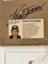 Load image into Gallery viewer, SANDPAINTING - EAGLE DANCER - MICHAEL WATCHMAN