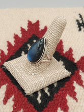 Load image into Gallery viewer, LABRADORITE RING - SIZE 10 - TEARDROP