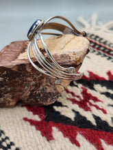 Load image into Gallery viewer, LAPIS CUFF BRACELET - NAVAJO - PETE MORGAN