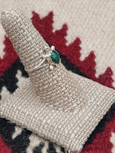 Load image into Gallery viewer, MALACHITE TURTLE RING - SIZE 5- 7.5- 9 - JUDY LINCOLN
