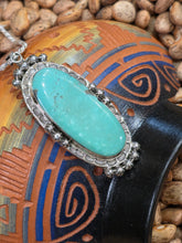 Load image into Gallery viewer, TURQUOISE OVAL NECKLACE - GREGG YAZZIE