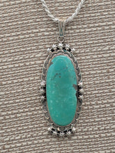 Load image into Gallery viewer, TURQUOISE OVAL NECKLACE - GREGG YAZZIE