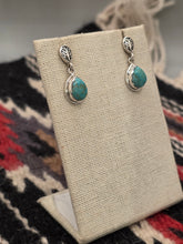 Load image into Gallery viewer, KINGMAN TURQUOISE POST STYLE EARRINGS