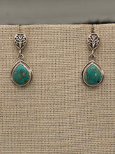 Load image into Gallery viewer, KINGMAN TURQUOISE POST STYLE EARRINGS
