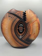 Load image into Gallery viewer, ACOMA ETCHWARE KACHINA PILLOW POT POTTERY - DIANE ARAGON- #1