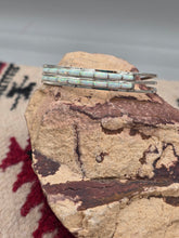 Load image into Gallery viewer, WHITE OPAL ZUNI INLAY CUFF BRACELET - ANSON WALLACE