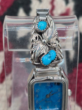 Load image into Gallery viewer, TURQUOISE 4 STONE WATCH- JEANETTE SAUNDERS