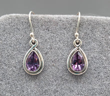 Load image into Gallery viewer, AMETHYST TEARDROP PENDANT & EARRINGS SET