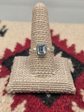 Load image into Gallery viewer, BLUE TOPAZ - RECTANGLE - SIZE 10
