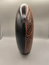 Load image into Gallery viewer, ACOMA ETCHWARE EAGLE DANCER KACHINA PILLOW POT POTTERY - DIANE ARAGON #2