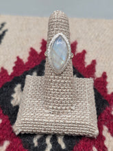 Load image into Gallery viewer, MOONSTONE RING - SIZE 6.5 - DIAMOND SHAPED
