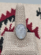 Load image into Gallery viewer, MOONSTONE RING - SIZE 10 - OVAL SHAPED