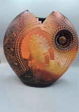 Load image into Gallery viewer, ACOMA ETCHWARE KACHINA PILLOW POT POTTERY- DIANE ARAGON