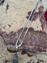 Load image into Gallery viewer, STERLING SILVER HOPI OVERLAY WOLF PENDANT- DANIELLE WADSWORTH