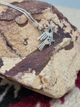 Load image into Gallery viewer, STERLING SILVER HOPI OVERLAY ROADRUNNER NECKLACE- DANIELLE WADSWORTH