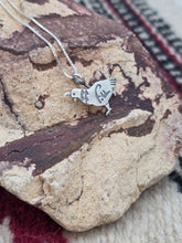 Load image into Gallery viewer, STERLING SILVER HOPI OVERLAY QUAIL NECKLACE- DANIELLE WADSWORTH