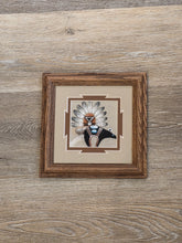 Load image into Gallery viewer, SANDPAINTING- MORNING SINGER & MEDICINE BEAR - MICHAEL WATCHMAN