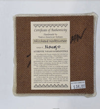 Load image into Gallery viewer, SANDPAINTING- MORNING SINGER & MEDICINE BEAR - MICHAEL WATCHMAN