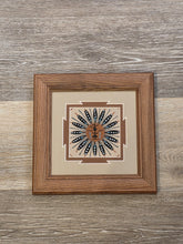 Load image into Gallery viewer, SANDPAINTING - SUNFACE WITH POLLEN BOY - DEBORAH FOSTER