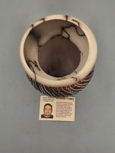 Load image into Gallery viewer, COLORED HORSEHAIR POTTERY- RONALD SMITH