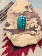 Load image into Gallery viewer, AZURITE NECKLACE - RECTANGLE