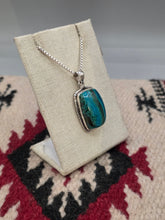 Load image into Gallery viewer, AZURITE NECKLACE - RECTANGLE