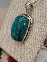 Load image into Gallery viewer, AZURITE NECKLACE - RECTANGLE