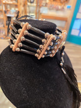 Load image into Gallery viewer, 5 STRAND HORN & ABALONE CHOKER - LINDA LEE